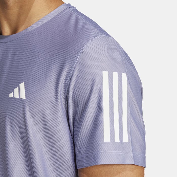 adidas Men's Own the Run T-Shirt Grey adidas Men's Own the Run T-Shirt Grey image number 4