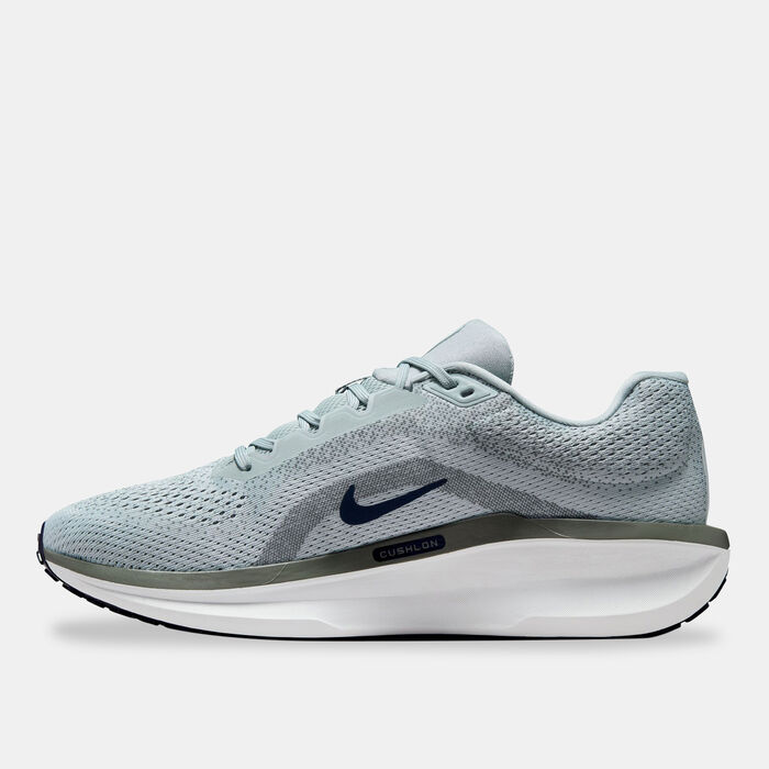Nike Men's Winflo 11 Road Running Shoes Grey Nike Men's Winflo 11 Road Running Shoes Grey image number 2