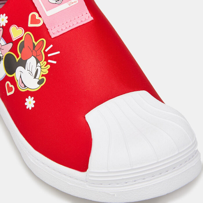 adidas Originals Kids' Originals x Disney Superstar 360 Shoe Red image number 4