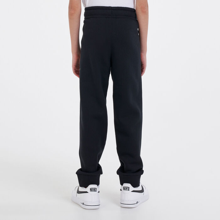 Nike Kids' Sportswear Club Fleece Pants (Plus Size) (Older Kids) Black Nike Kids' Sportswear Club Fleece Pants (Plus Size) (Older Kids) Black image number 1