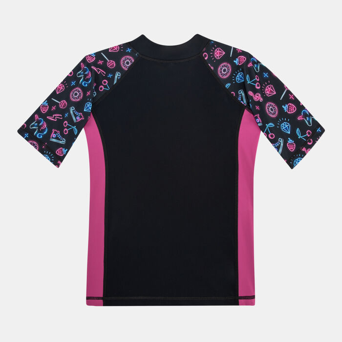 COEGA Kids' Swimming Rashguard Black COEGA Kids' Swimming Rashguard Black image number 1
