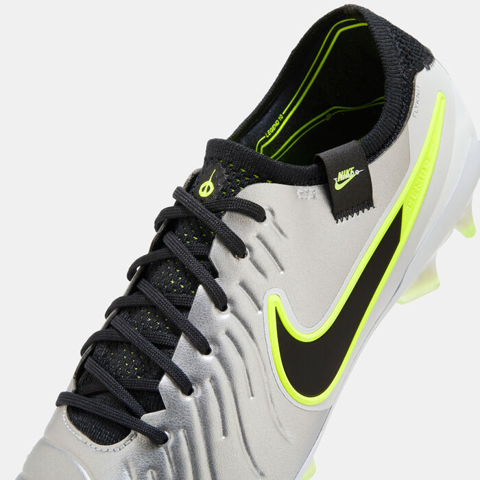 Nike Tiempo Legend 10 Elite FG Football Shoes Silver Nike Tiempo Legend 10 Elite FG Football Shoes Silver image number 4