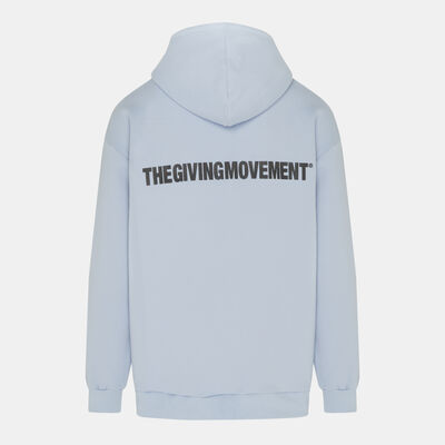 The Giving Movement Men's Zip Hoodie Blue The Giving Movement Men's Zip Hoodie Blue