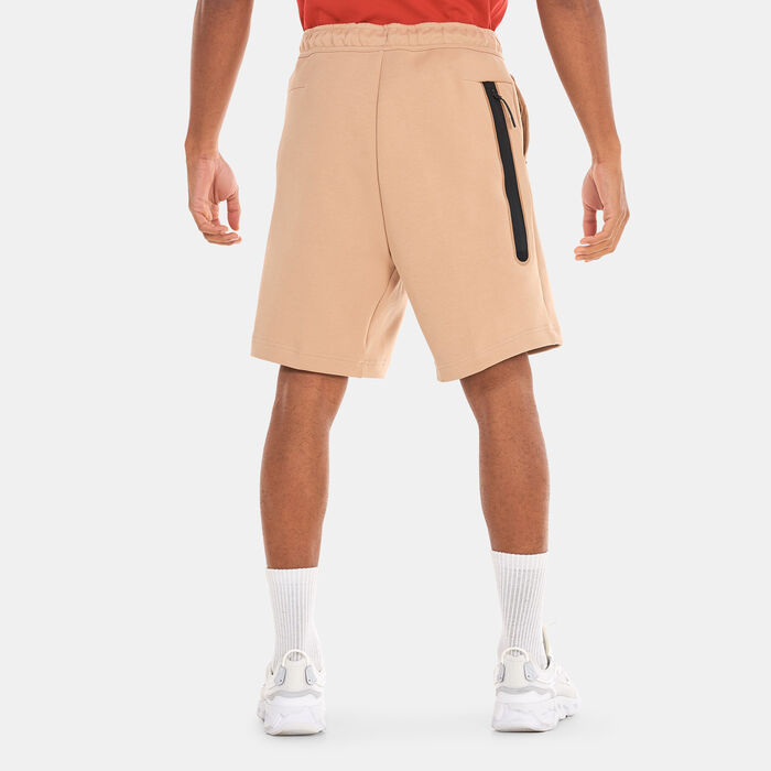 Nike Men's F.C. Barcelona Sportswear Tech Fleece Shorts Brown Nike Men's F.C. Barcelona Sportswear Tech Fleece Shorts Brown image number 1