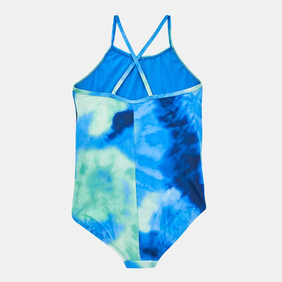 Nike Swim Kids' Crossback One-Piece Swimsuit Blue Nike Swim Kids' Crossback One-Piece Swimsuit Blue