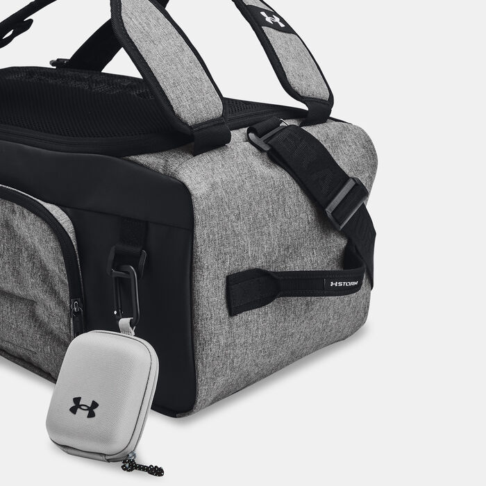 Under Armour Contain Duo Backpack Duffle Bag Grey Under Armour Contain Duo Backpack Duffle Bag Grey image number 4