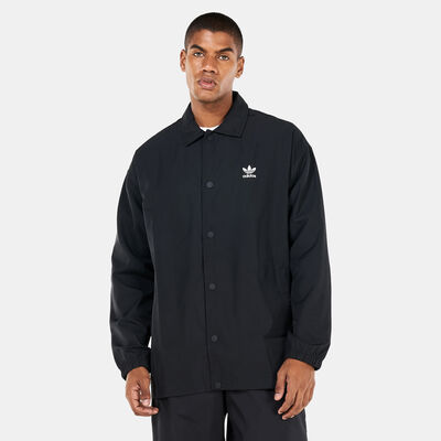 adidas Originals Men's Adicolor Classics Trefoil Coach Jacket Black