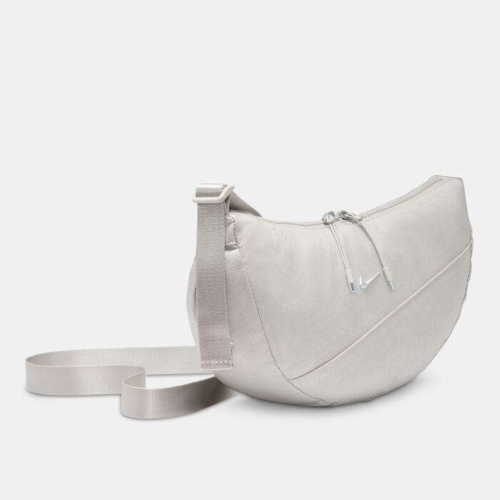 Nike Men's Aura Crescent Crossbody Bag Grey Nike Men's Aura Crescent Crossbody Bag Grey image number 2