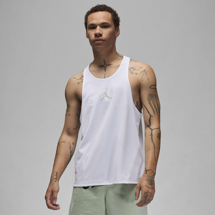 Jordan Men's Flight MVP Reversible Mesh Jersey White image number 0