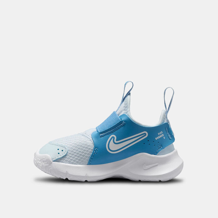 Nike Kids' Flex Runner 3 Shoes Blue Nike Kids' Flex Runner 3 Shoes Blue image number 2