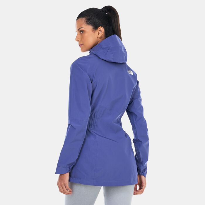 The North Face Women's Hikesteller Parka Shell Jacket Blue The North Face Women's Hikesteller Parka Shell Jacket Blue image number 1