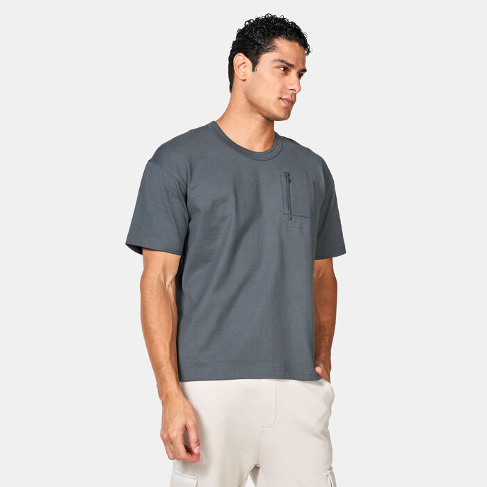Sun and Sand Sports Men's Hybrid T-Shirt Grey Sun and Sand Sports Men's Hybrid T-Shirt Grey image number 0