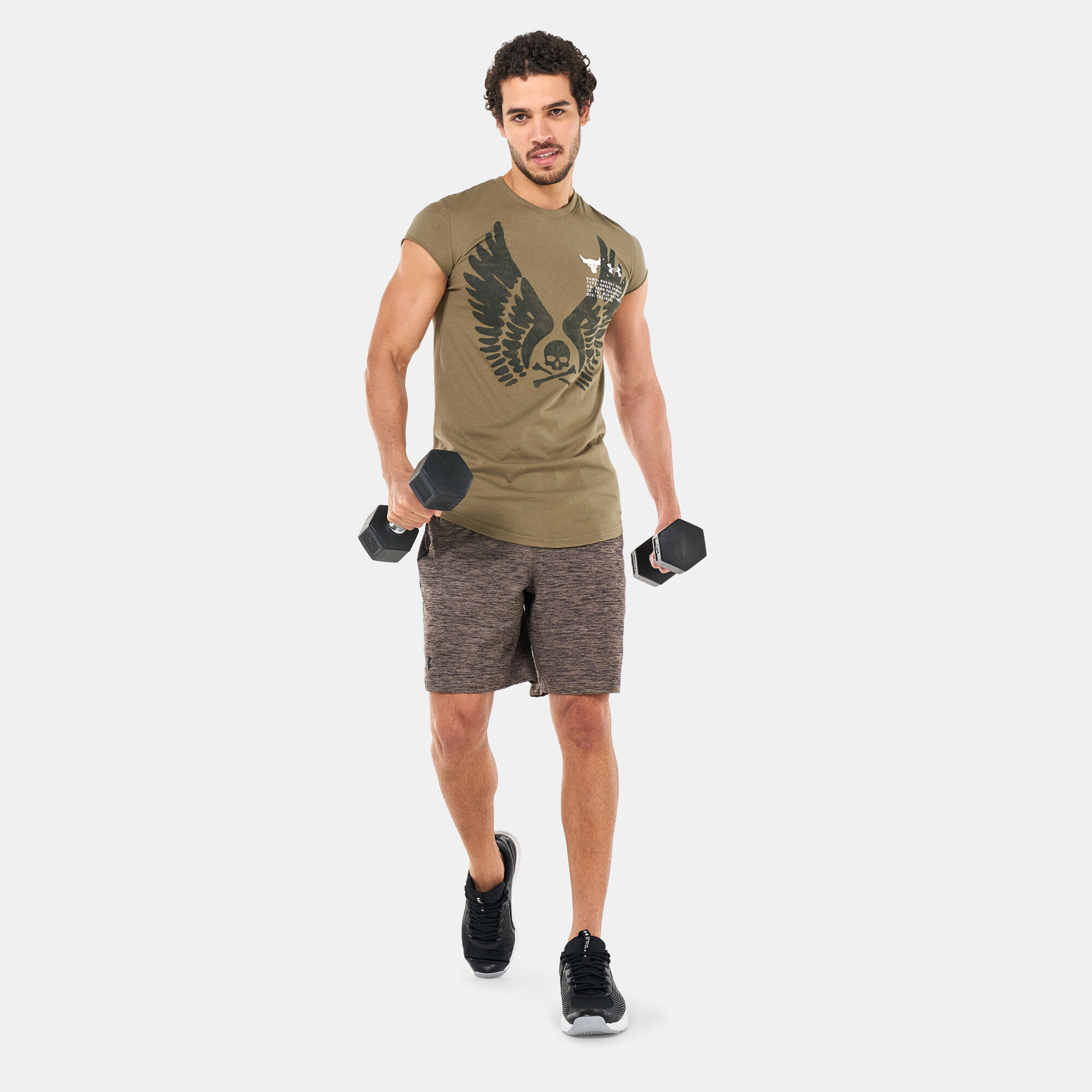 Under armour cut off shorts top