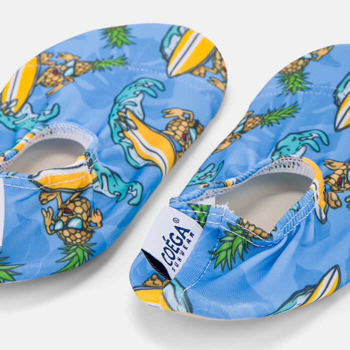 COEGA Kids' Pool and Beach Slip-On Shoes Blue COEGA Kids' Pool and Beach Slip-On Shoes Blue image number 2