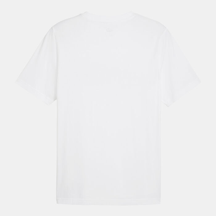 PUMA Men's Graphics Sneaker T-Shirt White PUMA Men's Graphics Sneaker T-Shirt White image number 1
