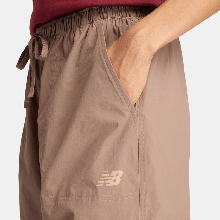 New Balance Women's Woven Cargo Pants Brown New Balance Women's Woven Cargo Pants Brown image number 3
