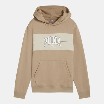 PUMA Kids' Squad Hoodie Beige