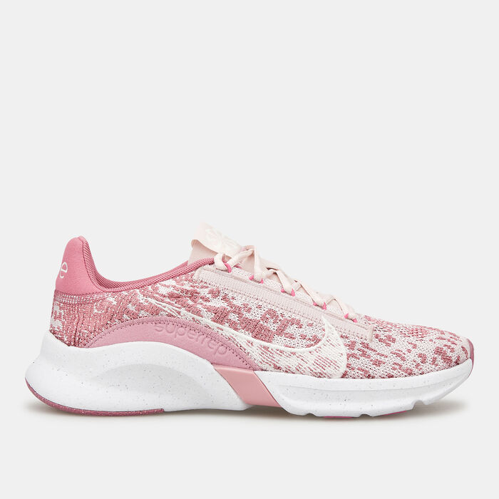 Nike Women's SuperRep Go 3 Flyknit Next Nature Training Shoe Pink Nike Women's SuperRep Go 3 Flyknit Next Nature Training Shoe Pink image number 0