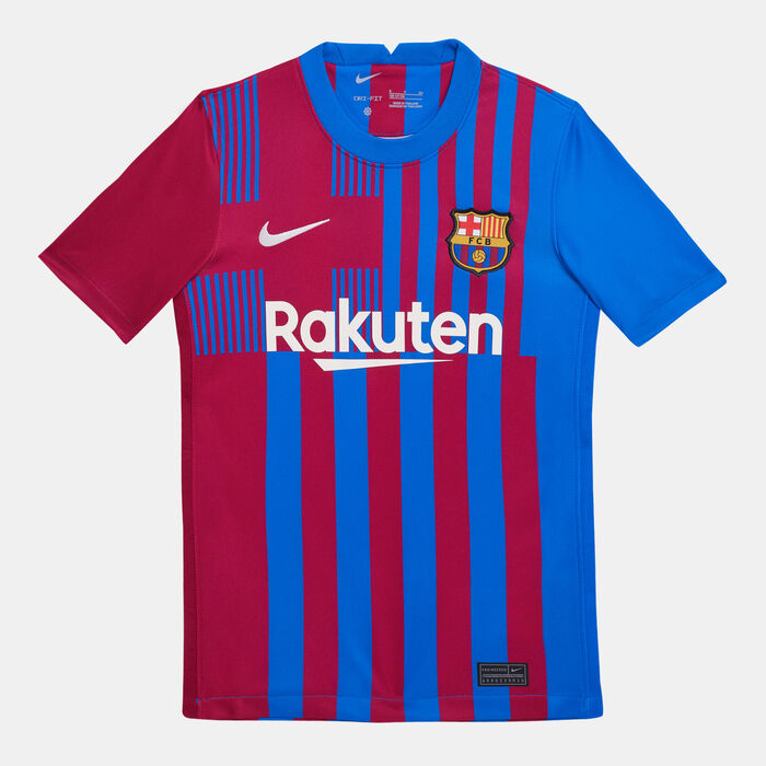 Nike Kids' F.C. Barcelona Dri-FIT Stadium Jersey Blue Nike Kids' F.C. Barcelona Dri-FIT Stadium Jersey Blue image number 0