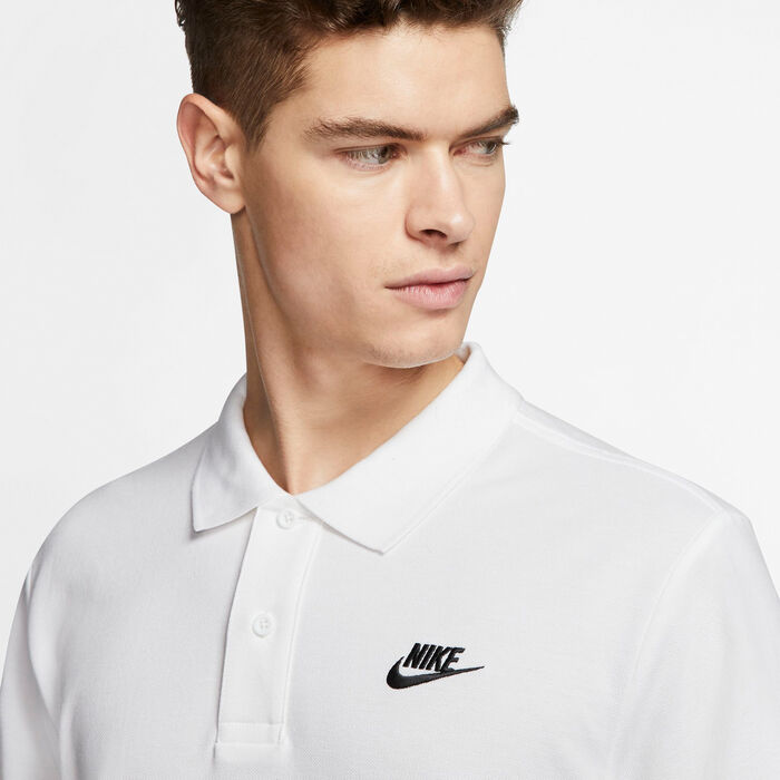 Nike Men's Sportswear Matchup Polo Shirt White Nike Men's Sportswear Matchup Polo Shirt White image number 3