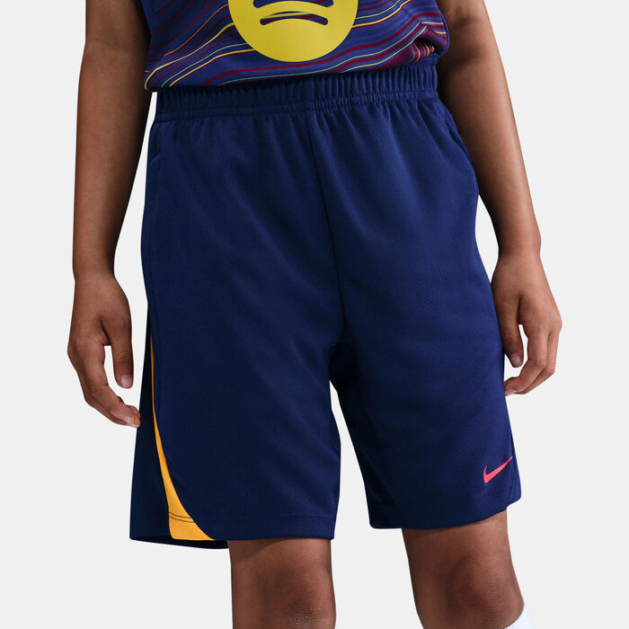 Nike Kids' Dri-FIT Strike Football Shorts (Older Kids) Blue image number 3