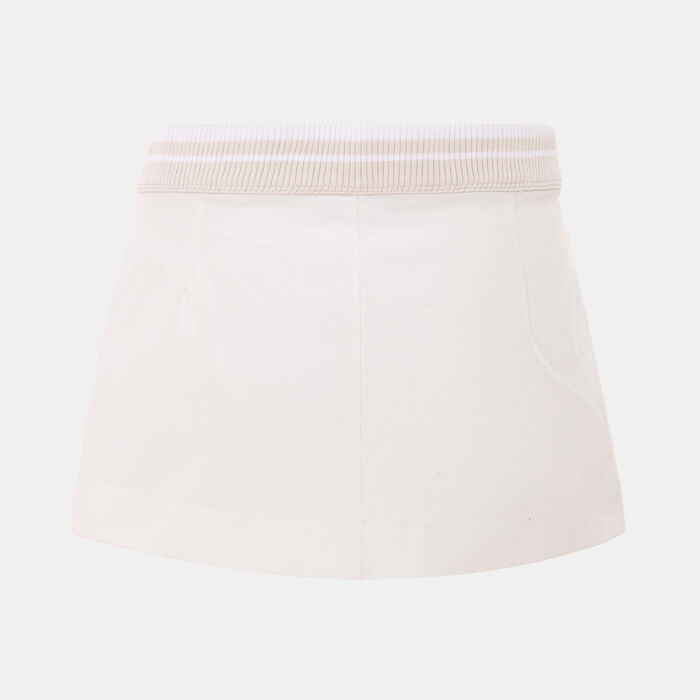 Nike Women's Sportswear Mini Skirt White image number 1