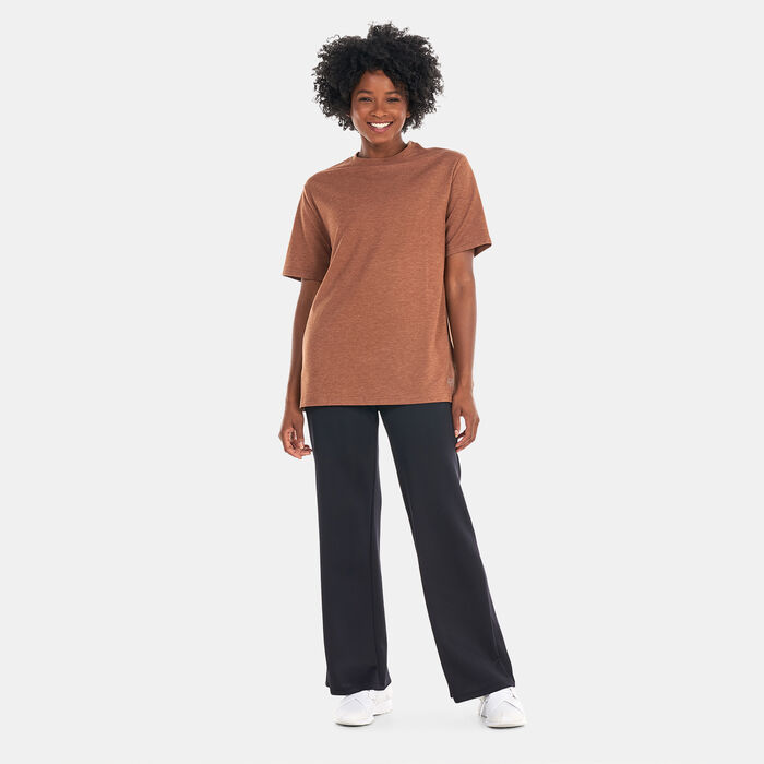 SQUATWOLF Women's Relaxed Marl T-Shirt Brown SQUATWOLF Women's Relaxed Marl T-Shirt Brown image number 2