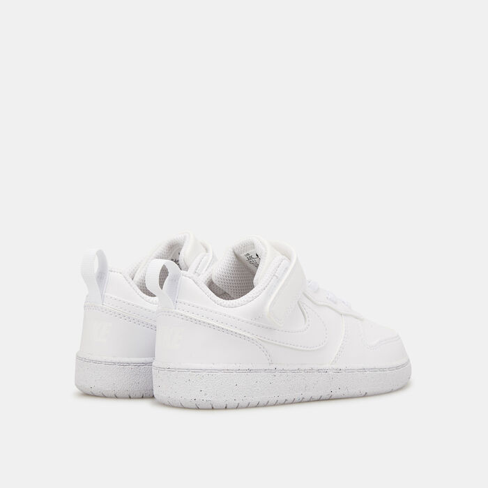 Nike Kids' Court Borough Low Recraft Shoes (Baby and Toddler) White Nike Kids' Court Borough Low Recraft Shoes (Baby and Toddler) White image number 3