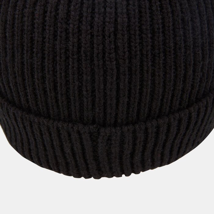 The North Face Logo Boxed Cuffed Beanie Black The North Face Logo Boxed Cuffed Beanie Black image number 2