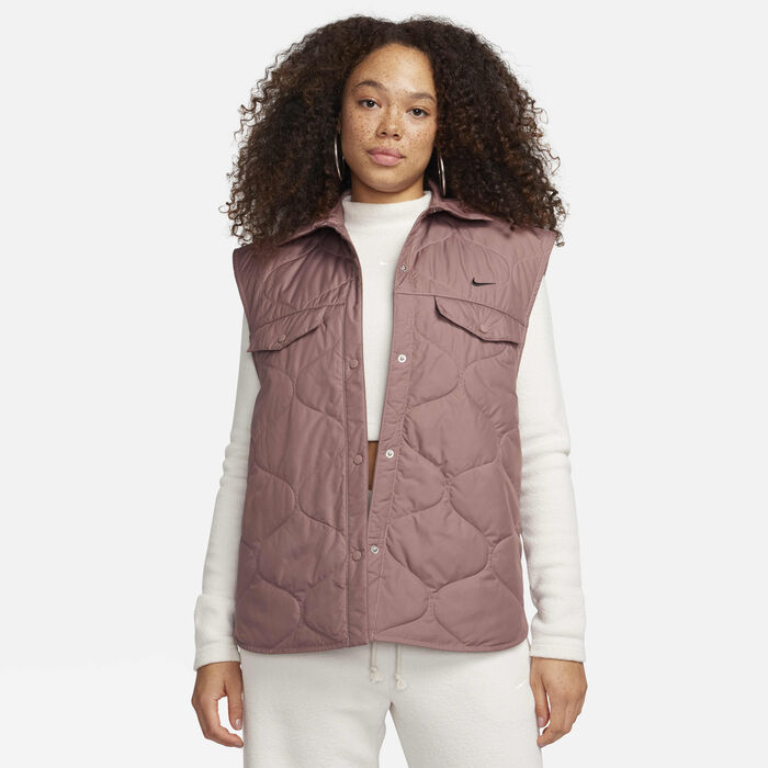 Nike Women's Sportswear Essential Gilet Green Nike Women's Sportswear Essential Gilet Green image number 0