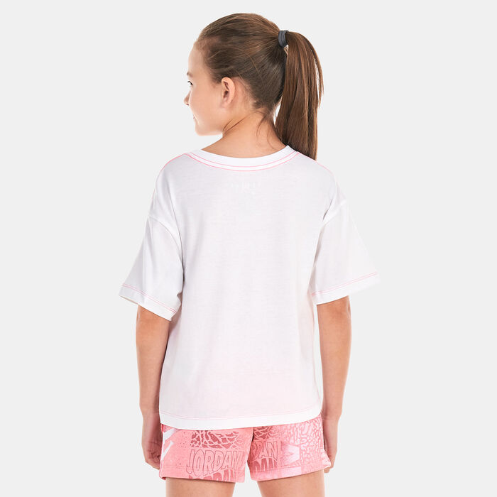 Jordan Kids' Air Focus T-Shirt (Older Kids) White Jordan Kids' Air Focus T-Shirt (Older Kids) White image number 1