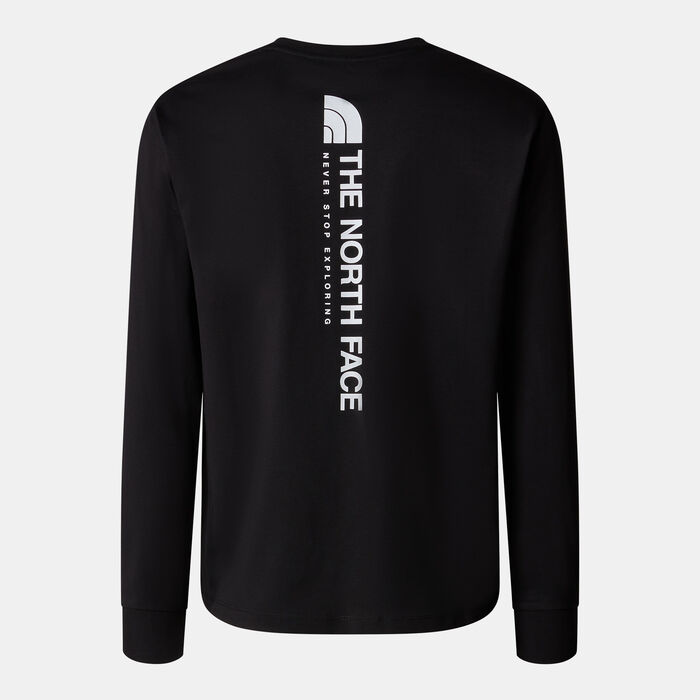 The North Face Kids' Vertical Graphic T-Shirt Black The North Face Kids' Vertical Graphic T-Shirt Black image number 1
