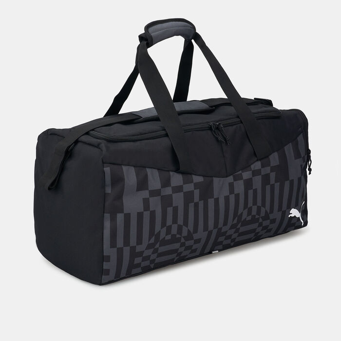 PUMA individualRISE Duffel Bag Black PUMA individualRISE Duffel Bag Black image number 2