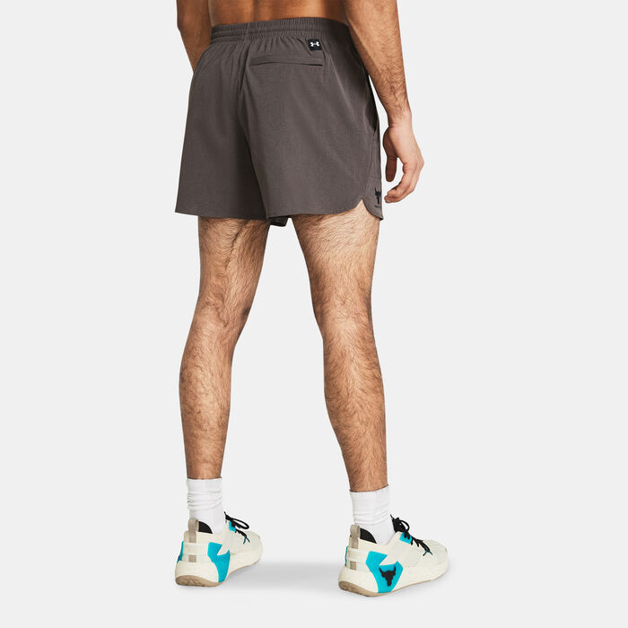 Under Armour Men's Project Rock Camp Shorts Grey image number 1