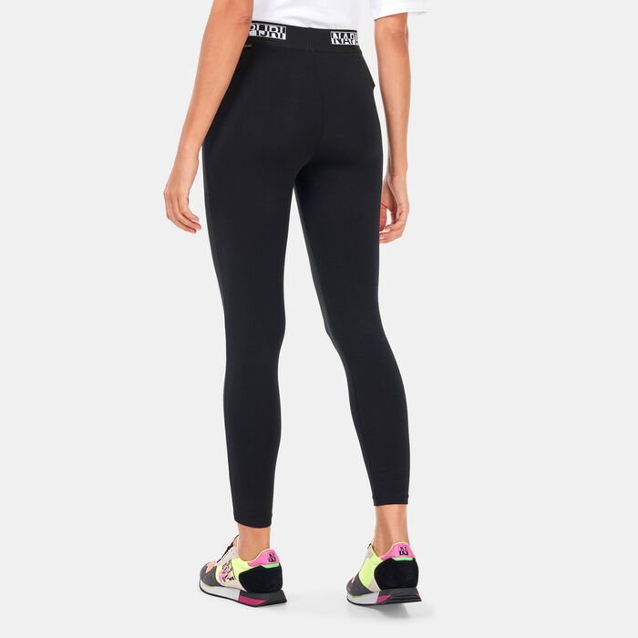 Napapijri Women's M-Box Leggings Black Napapijri Women's M-Box Leggings Black image number 1