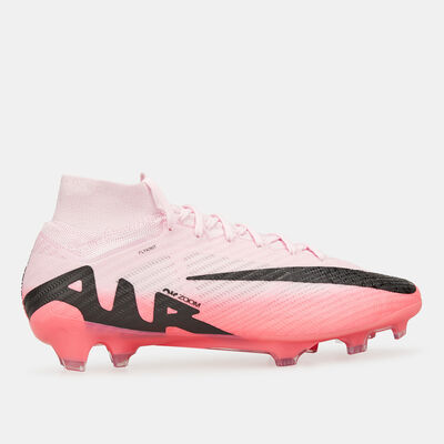 Nike Men's Zoom Mercurial Superfly 9 Elite Firm-Ground Football Shoe Pink