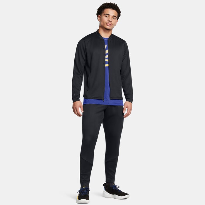 Under Armour Men's Curry Travel Pants Black Under Armour Men's Curry Travel Pants Black image number 2