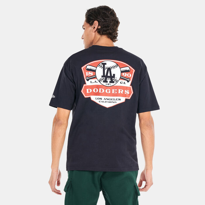 New Era Men's LA Dodgers Graphic T-Shirt Blue New Era Men's LA Dodgers Graphic T-Shirt Blue image number 1