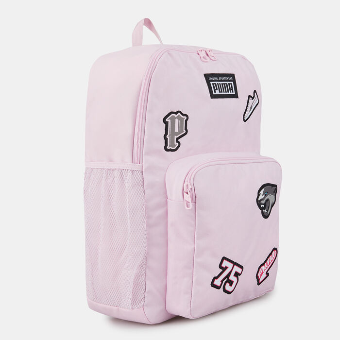 PUMA Men's Patch Backpack Pink PUMA Men's Patch Backpack Pink image number 2