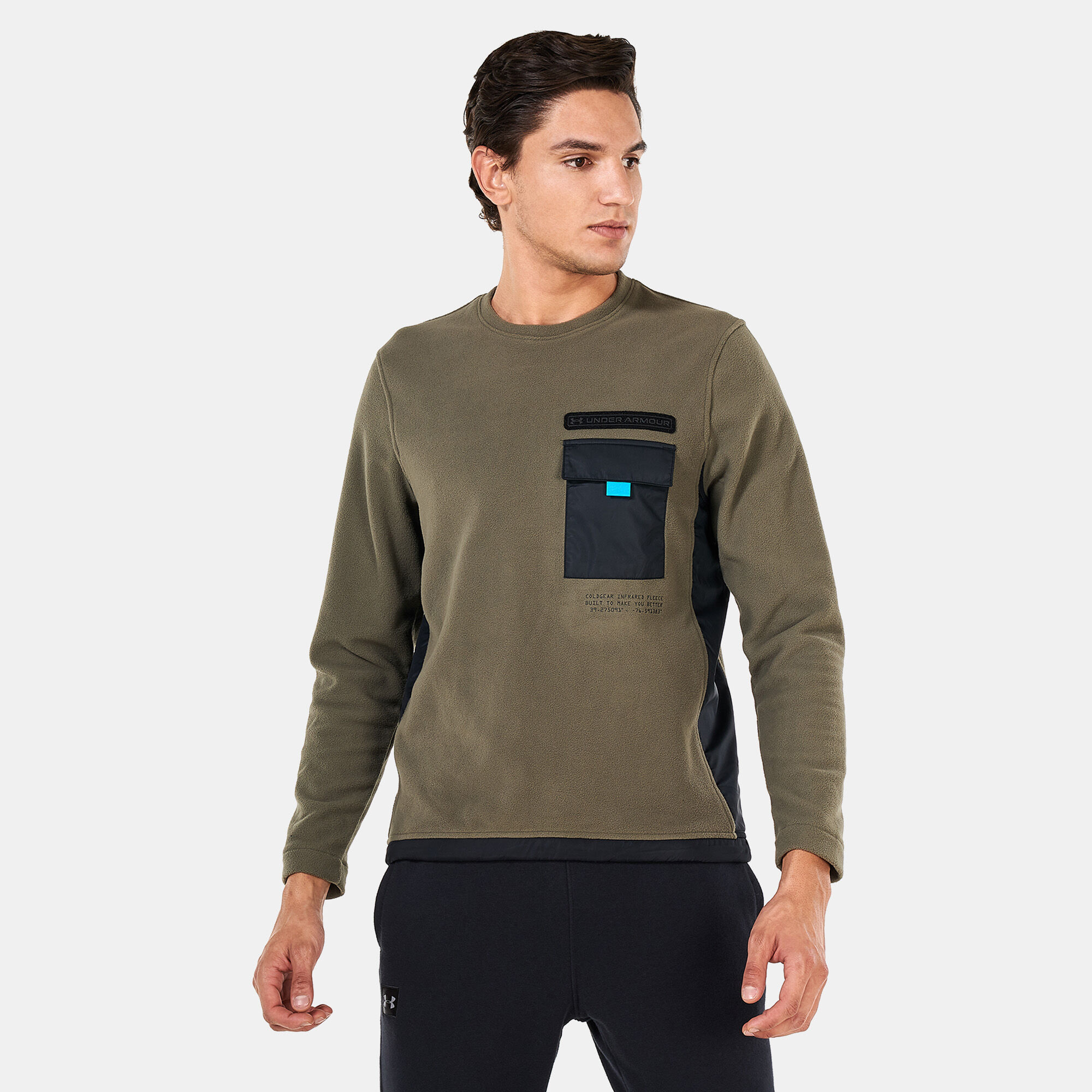 Under armour men's coldgear crew on sale