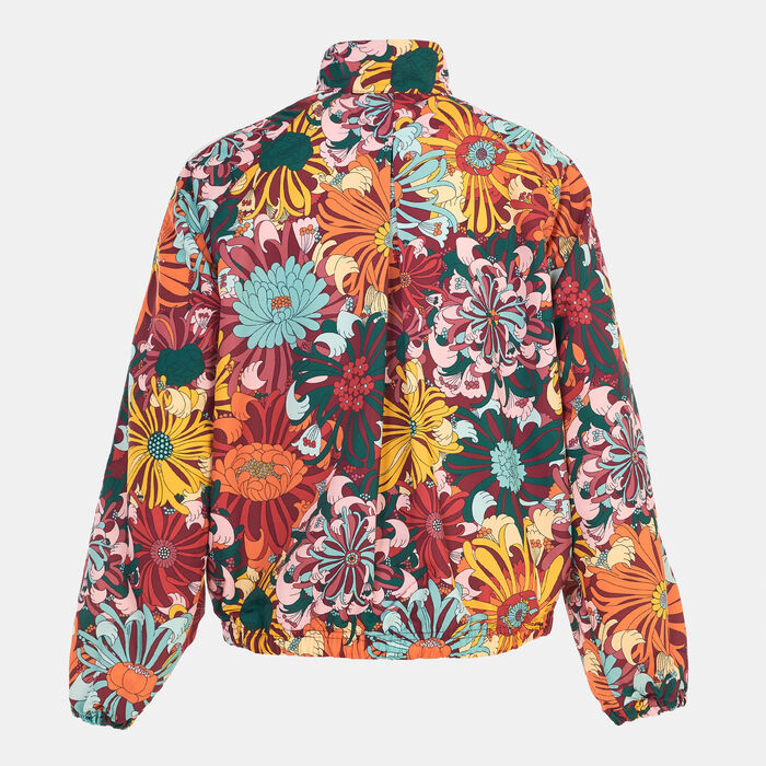 PUMA Women's x LIBERTY Allover Print Woven Jacket Multi-Color PUMA Women's x LIBERTY Allover Print Woven Jacket Multi-Color image number 1