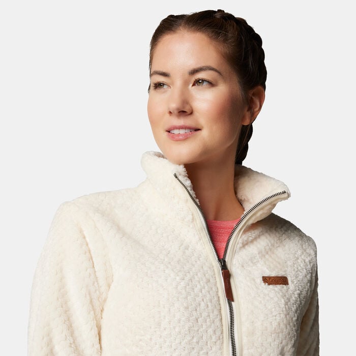 Columbia Women's Fire Side™ II Sherpa Full-Zip Jacket White Columbia Women's Fire Side™ II Sherpa Full-Zip Jacket White image number 7