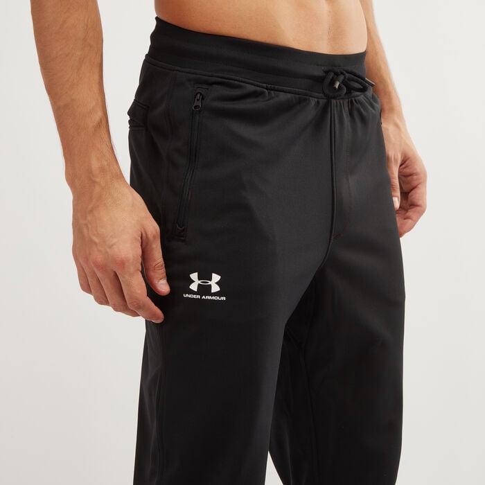 Under Armour Men's UA Sportstyle Sweatpants Black Under Armour Men's UA Sportstyle Sweatpants Black image number 3