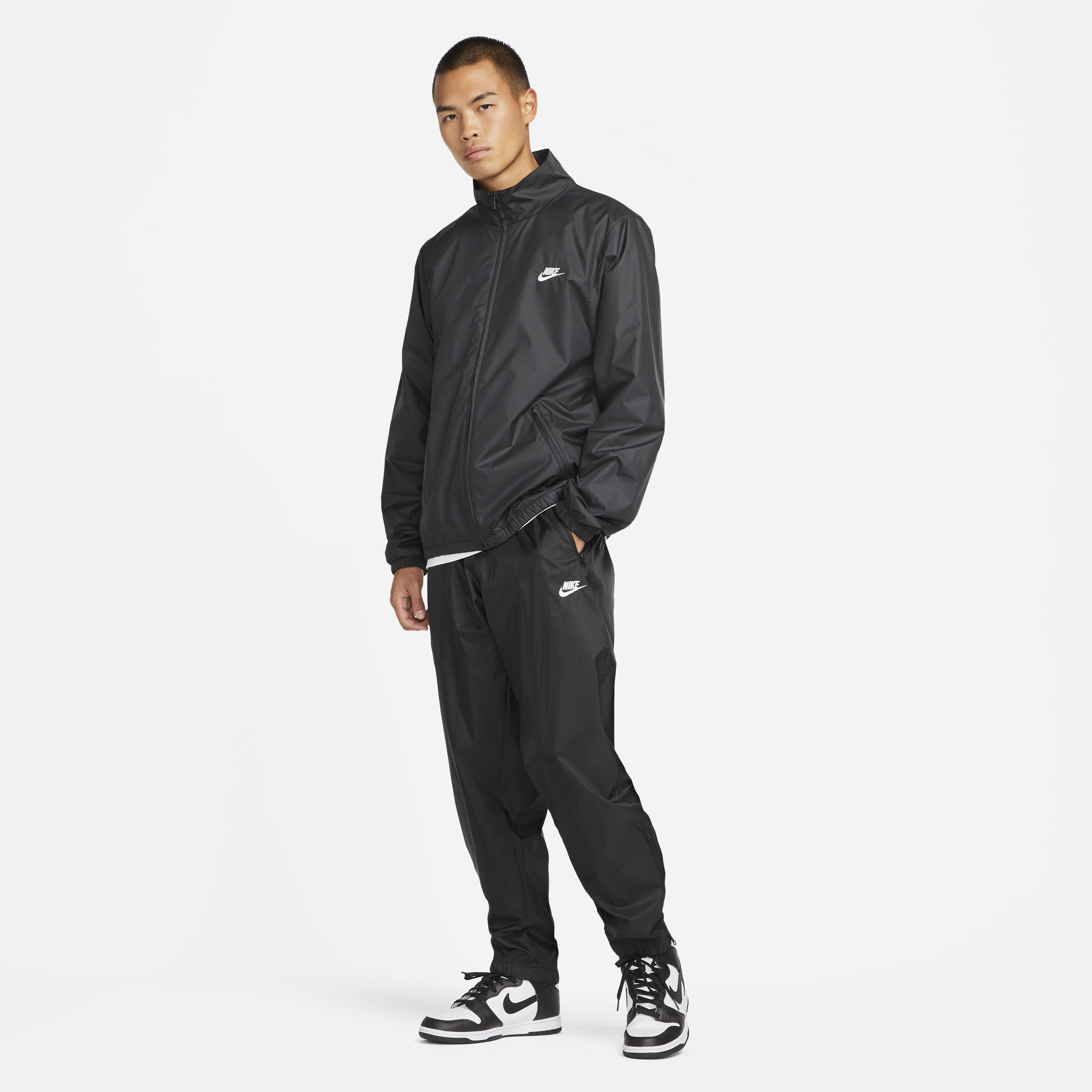 Nike windrunner pants black shop