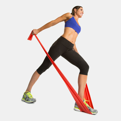 GoFit Heavy Latex-Free Flat Resistance Band Red GoFit Heavy Latex-Free Flat Resistance Band Red