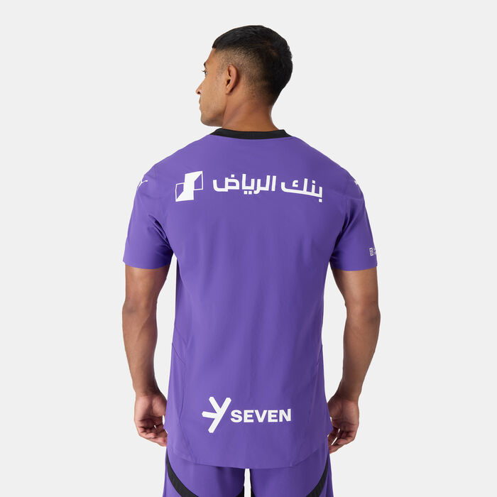 PUMA Men's Al Hilal Third Authentic Football Jersey Purple PUMA Men's Al Hilal Third Authentic Football Jersey Purple image number 1