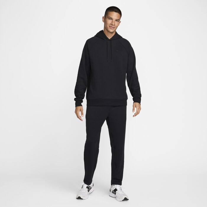 Nike Men's Primary Fleece Dri-FIT UV Training Hoodie Black Nike Men's Primary Fleece Dri-FIT UV Training Hoodie Black image number 6