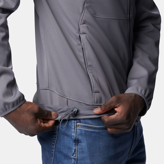 Columbia Men's Canyon Meadows II Softshell Jacket Grey Columbia Men's Canyon Meadows II Softshell Jacket Grey image number 4