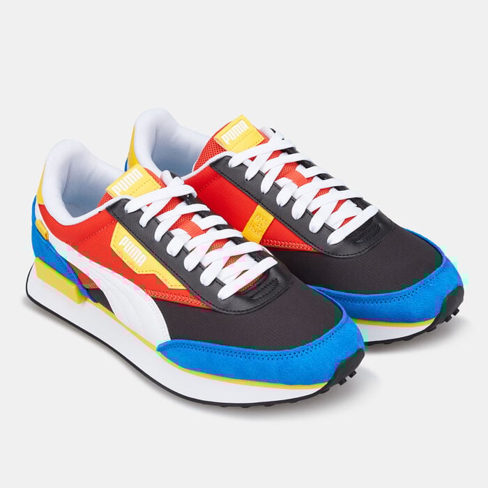 PUMA Men's Future Rider New Core Shoe Blue PUMA Men's Future Rider New Core Shoe Blue image number 1