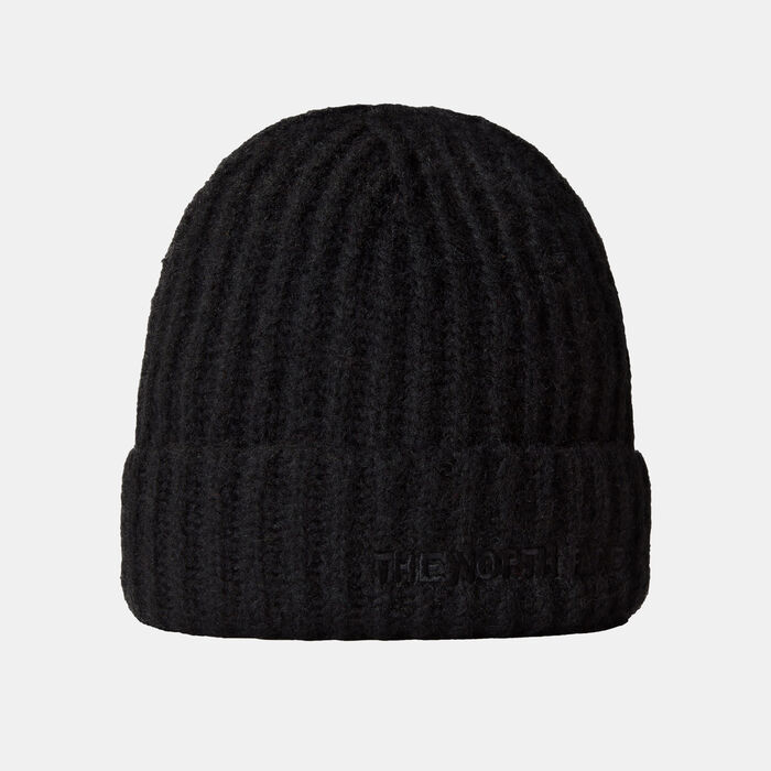 The North Face Fohair Cabin Beanie White The North Face Fohair Cabin Beanie White image number 0